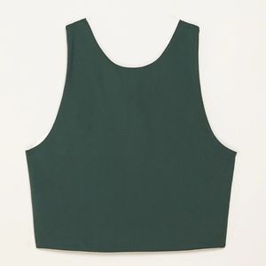Girlfriend Collective Moss Dylan Tank Sports Bra - Medium
